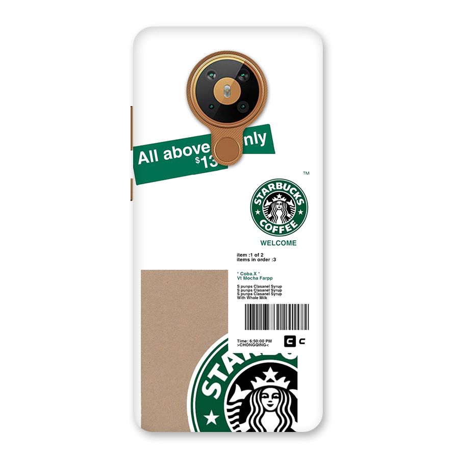 Starbucks Coffee Mocha Back Case for Nokia 5.3