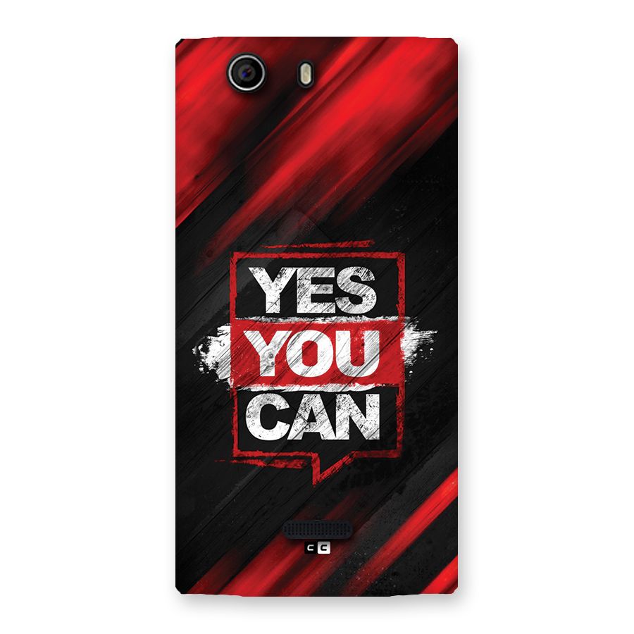 Stay Motivated Back Case for Canvas Nitro 2 E311