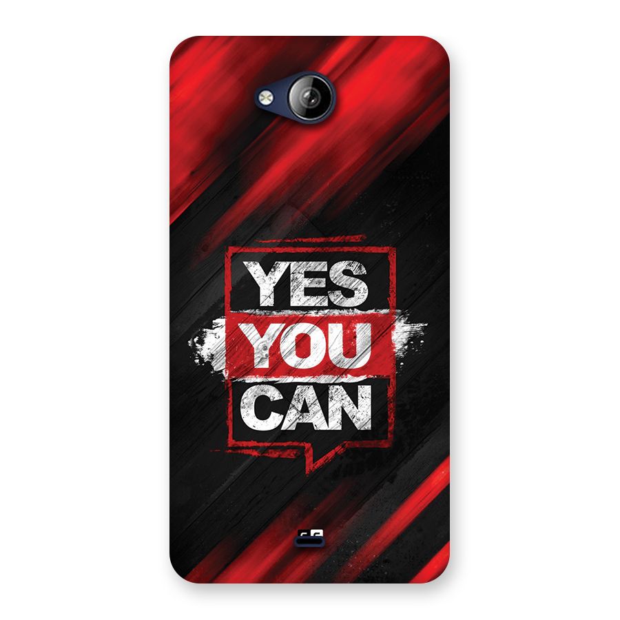Stay Motivated Back Case for Canvas Play Q355