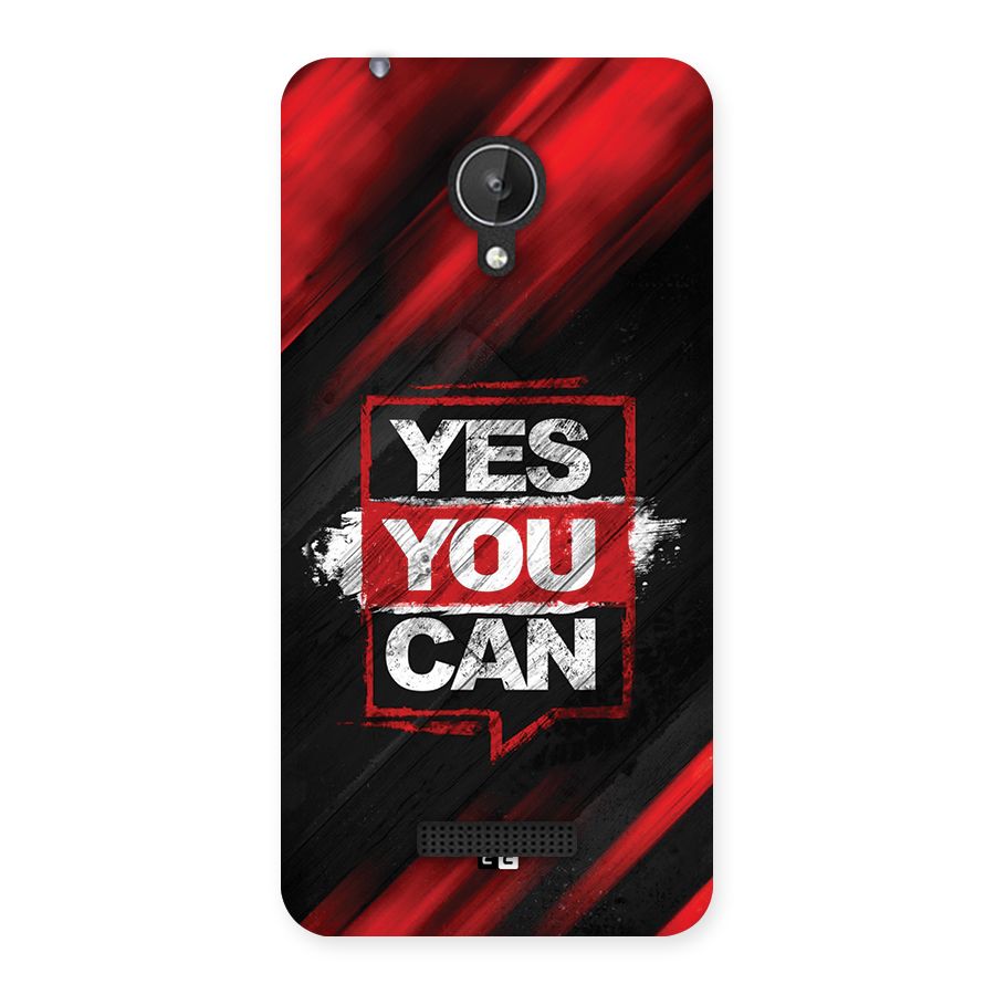 Stay Motivated Back Case for Canvas Spark Q380