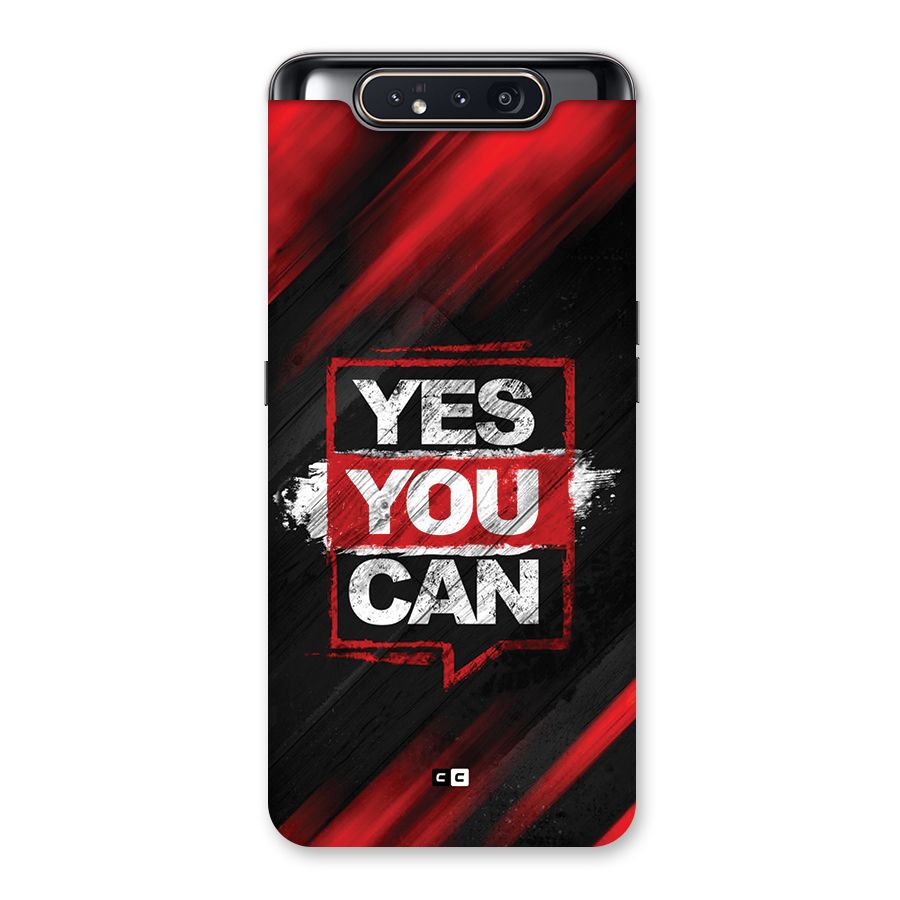 Stay Motivated Back Case for Galaxy A80