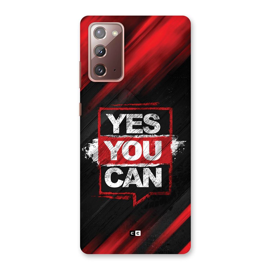 Stay Motivated Back Case for Galaxy Note 20