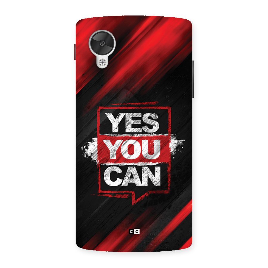 Stay Motivated Back Case for Google Nexus 5