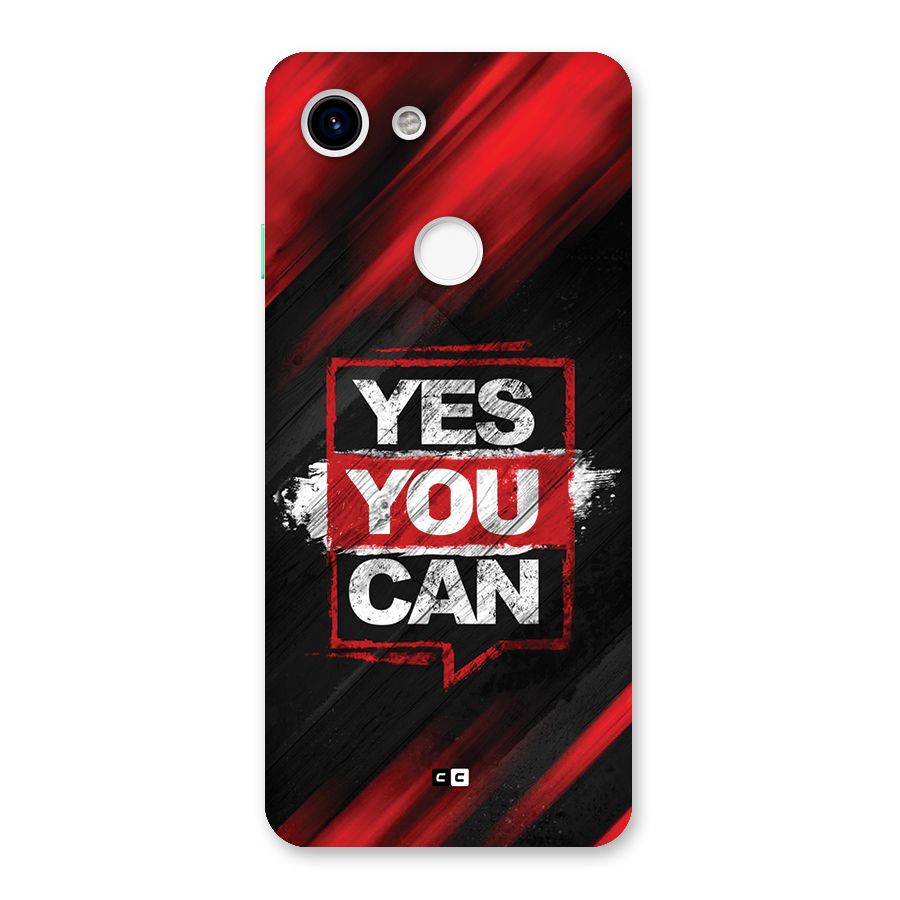 Stay Motivated Back Case for Google Pixel 3