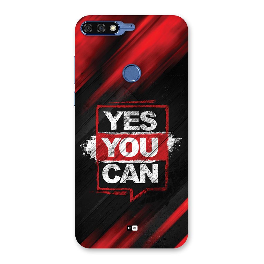 Stay Motivated Back Case for Honor 7C