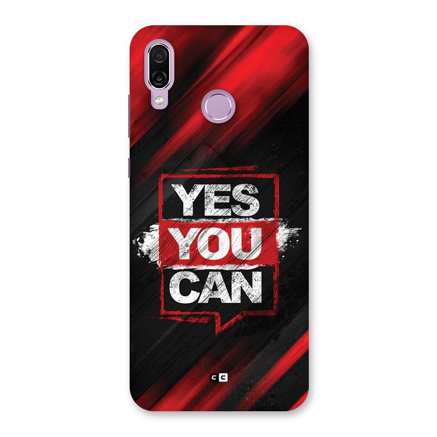 Stay Motivated Back Case for Honor Play