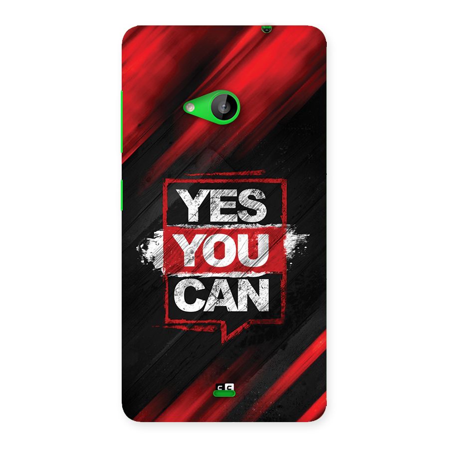 Stay Motivated Back Case for Lumia 535