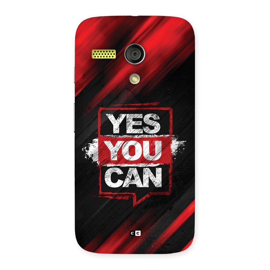 Stay Motivated Back Case for Moto G