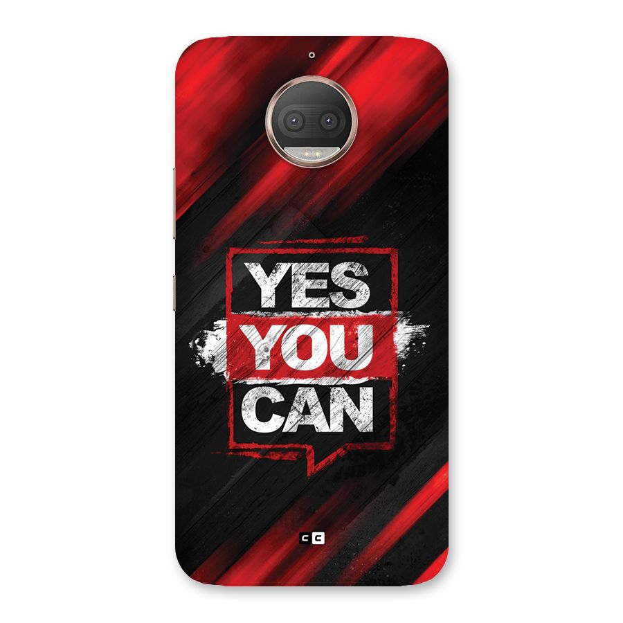 Stay Motivated Back Case for Moto G5s Plus