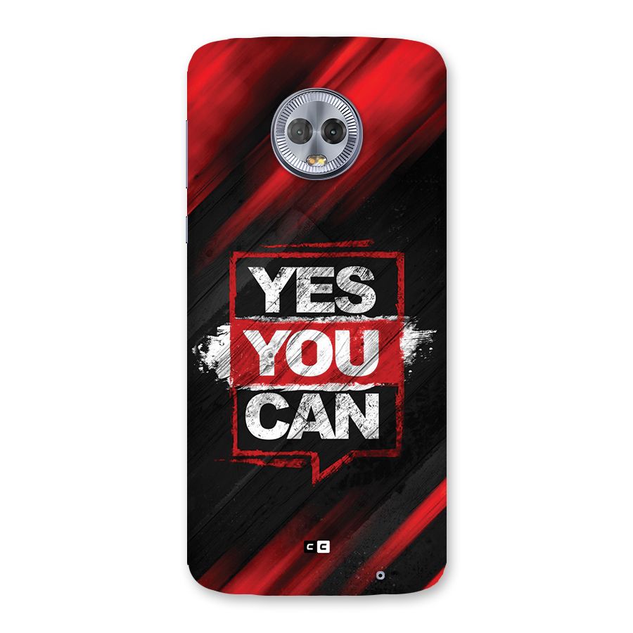 Stay Motivated Back Case for Moto G6 Plus