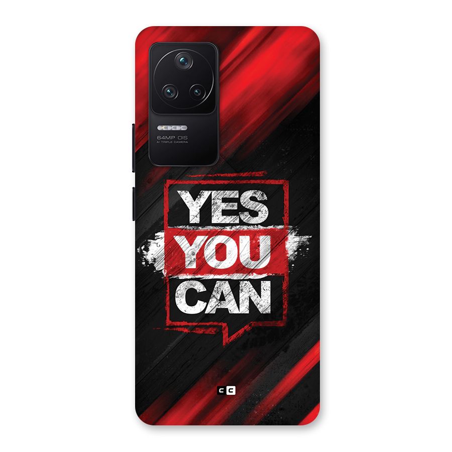 Stay Motivated Back Case for Poco F4 5G