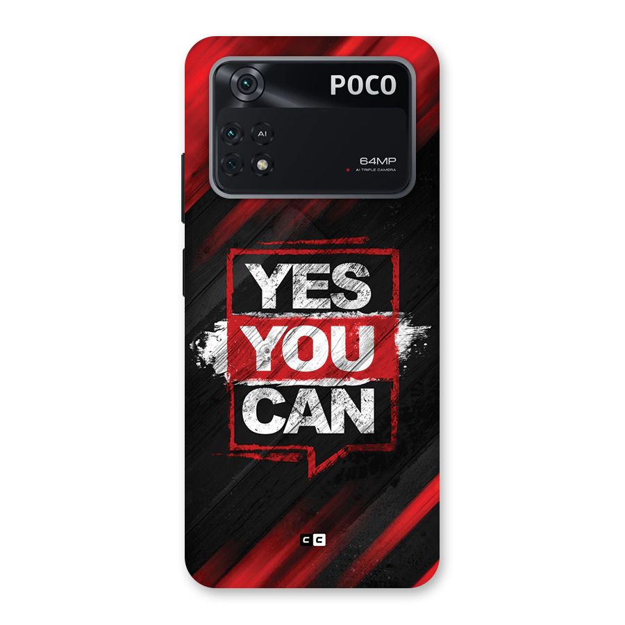 Stay Motivated Back Case for Poco M4 Pro 4G