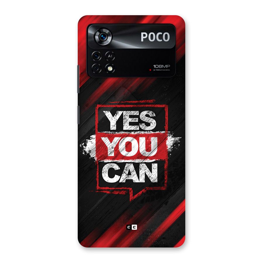 Stay Motivated Back Case for Poco X4 Pro 5G