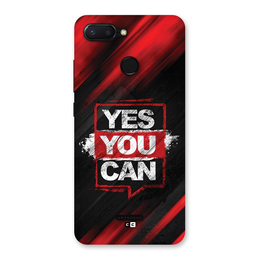 Stay Motivated Back Case for Redmi 6