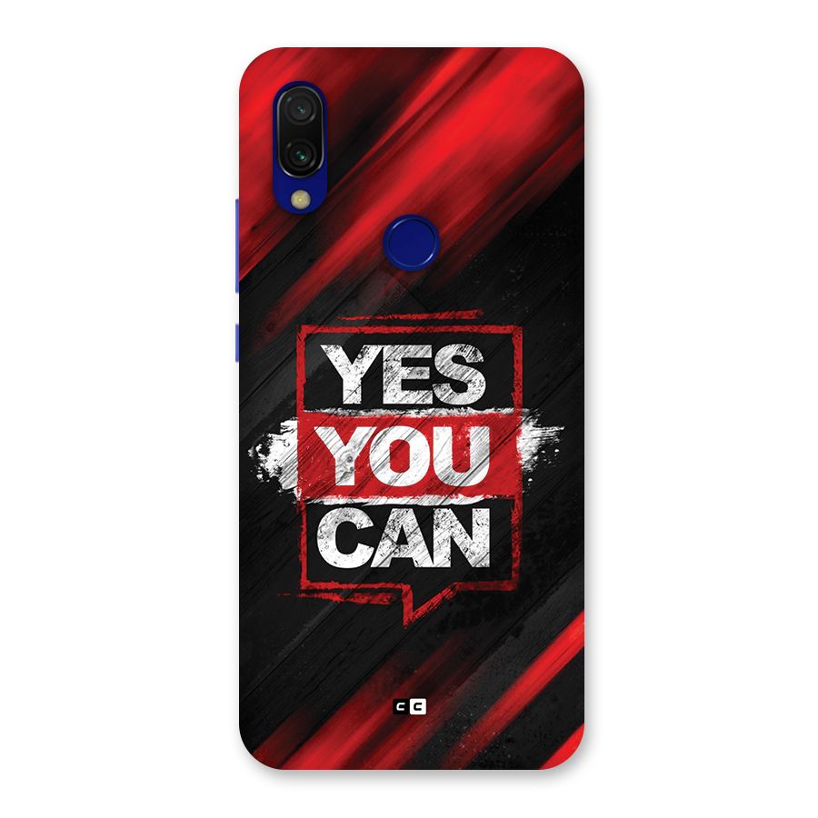 Stay Motivated Back Case for Redmi Y3