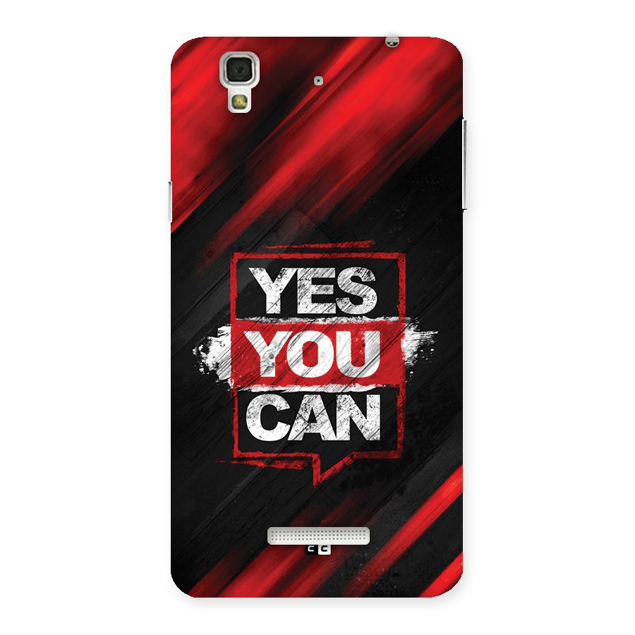 Stay Motivated Back Case for Yureka