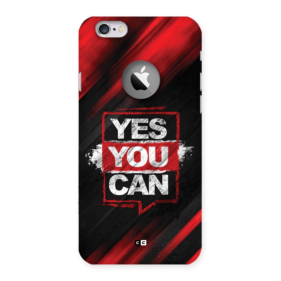 Stay Motivated Back Case for iPhone 6 Logo Cut