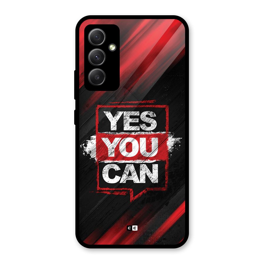 Stay Motivated Glass Back Case for Galaxy A34