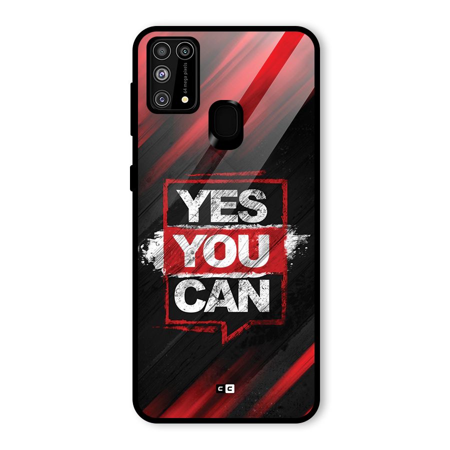 Stay Motivated Glass Back Case for Galaxy F41