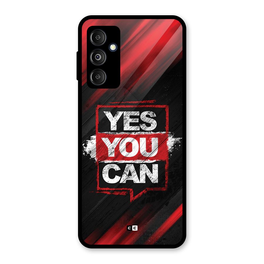 Stay Motivated Glass Back Case for Galaxy M14 5G