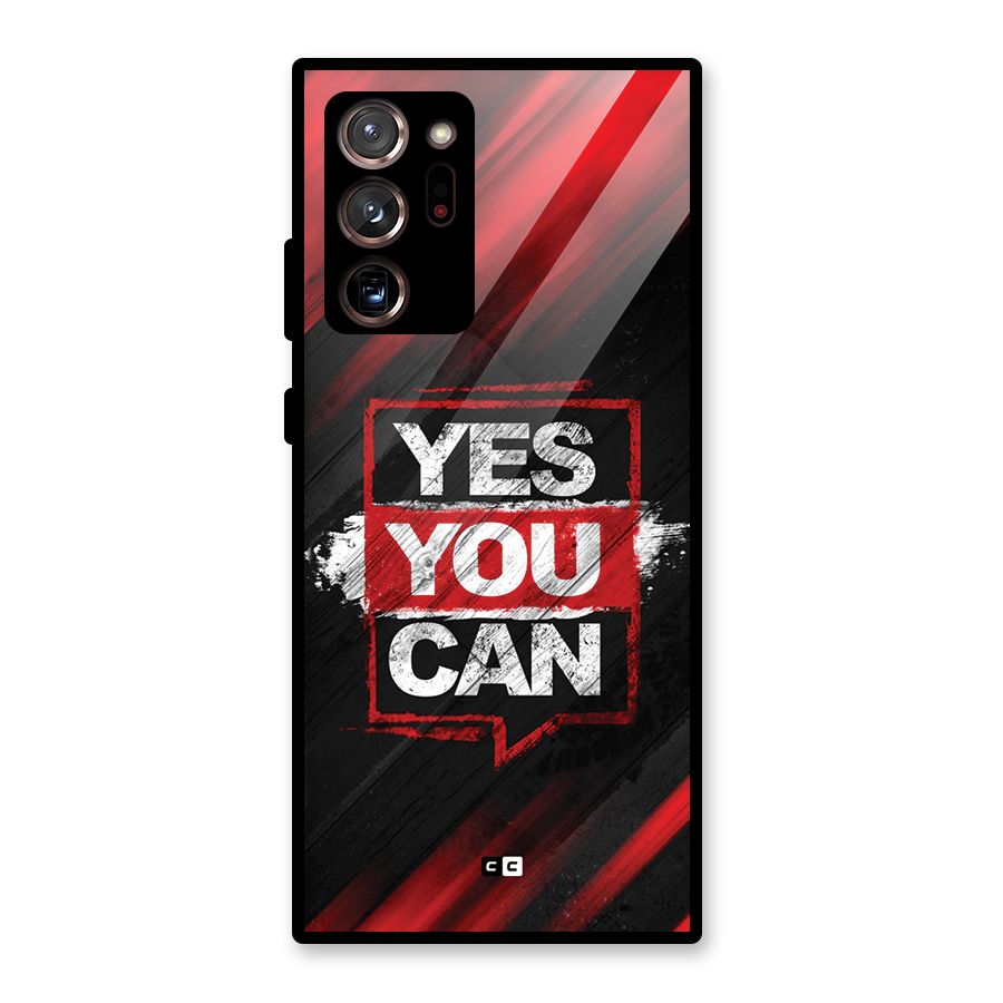 Stay Motivated Glass Back Case for Galaxy Note 20 Ultra 5G
