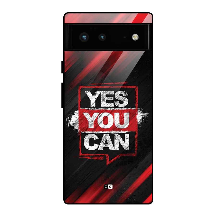 Stay Motivated Glass Back Case for Google Pixel 6