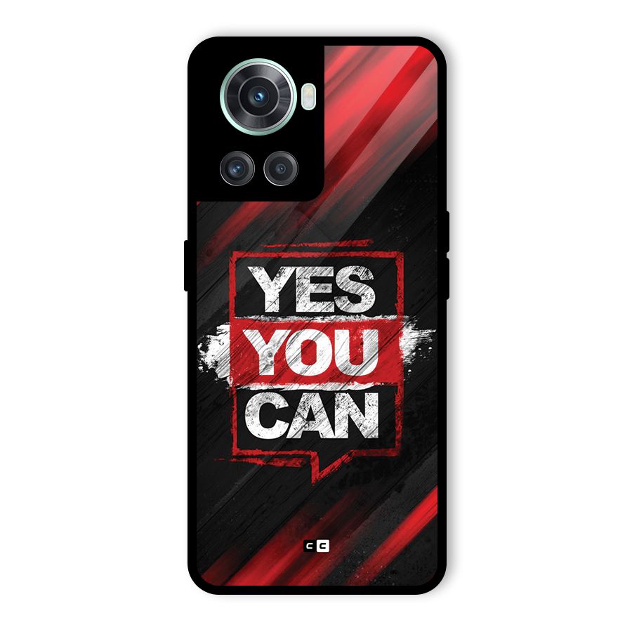 Stay Motivated Glass Back Case for OnePlus 10R
