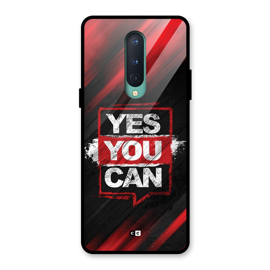 Stay Motivated Glass Back Case for OnePlus 8