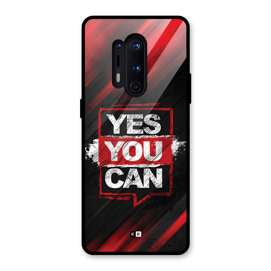 Stay Motivated Glass Back Case for OnePlus 8 Pro