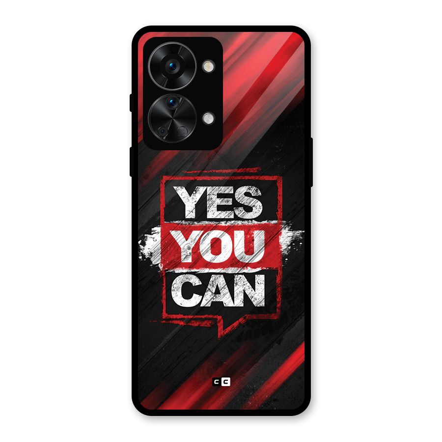 Stay Motivated Glass Back Case for OnePlus Nord 2T