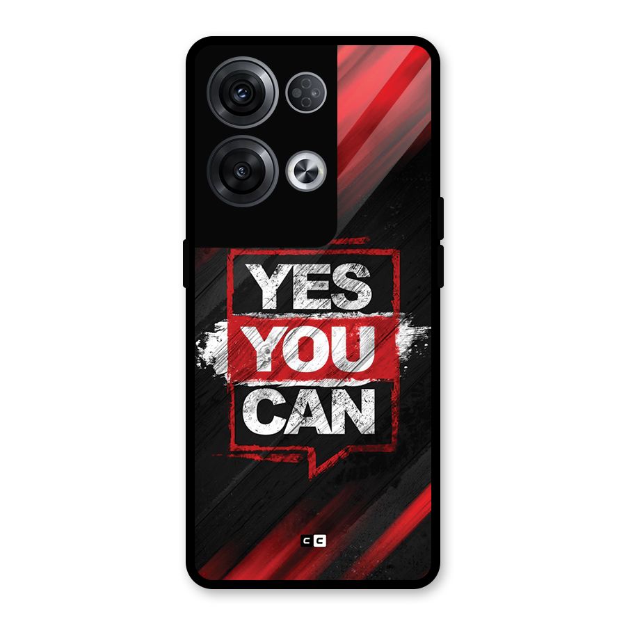 Stay Motivated Glass Back Case for Oppo Reno8 Pro 5G