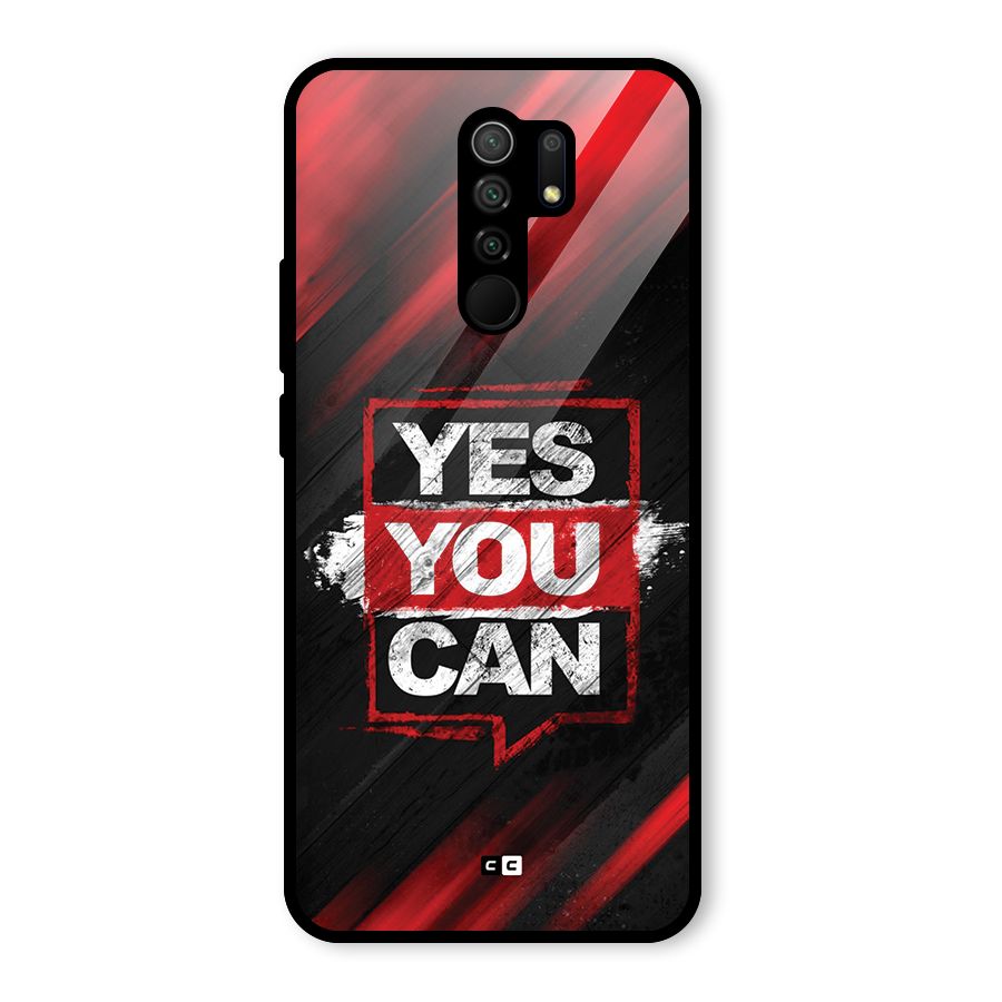 Stay Motivated Glass Back Case for Poco M2