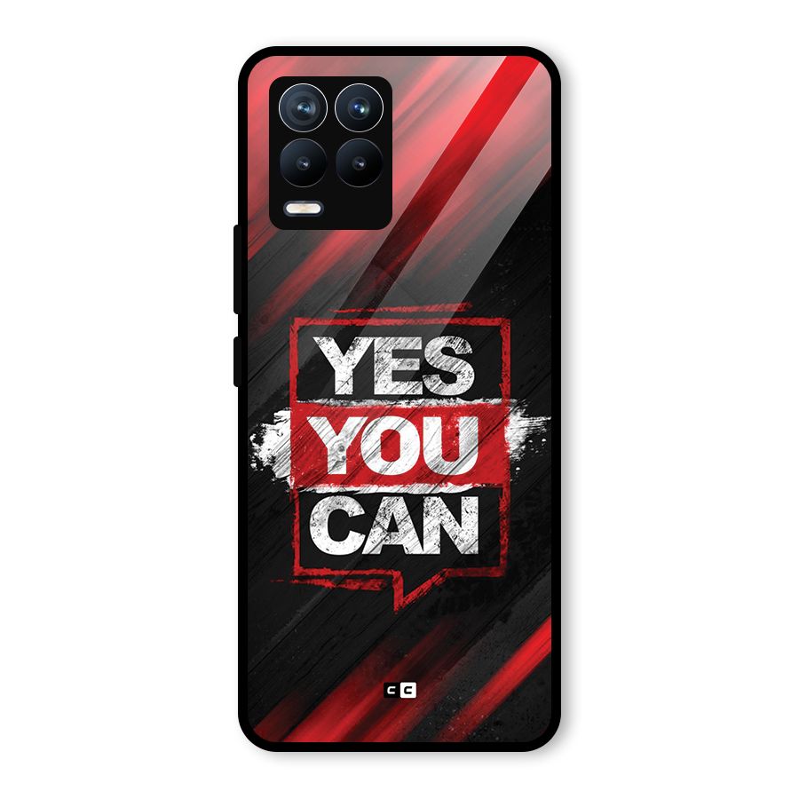Stay Motivated Glass Back Case for Realme 8