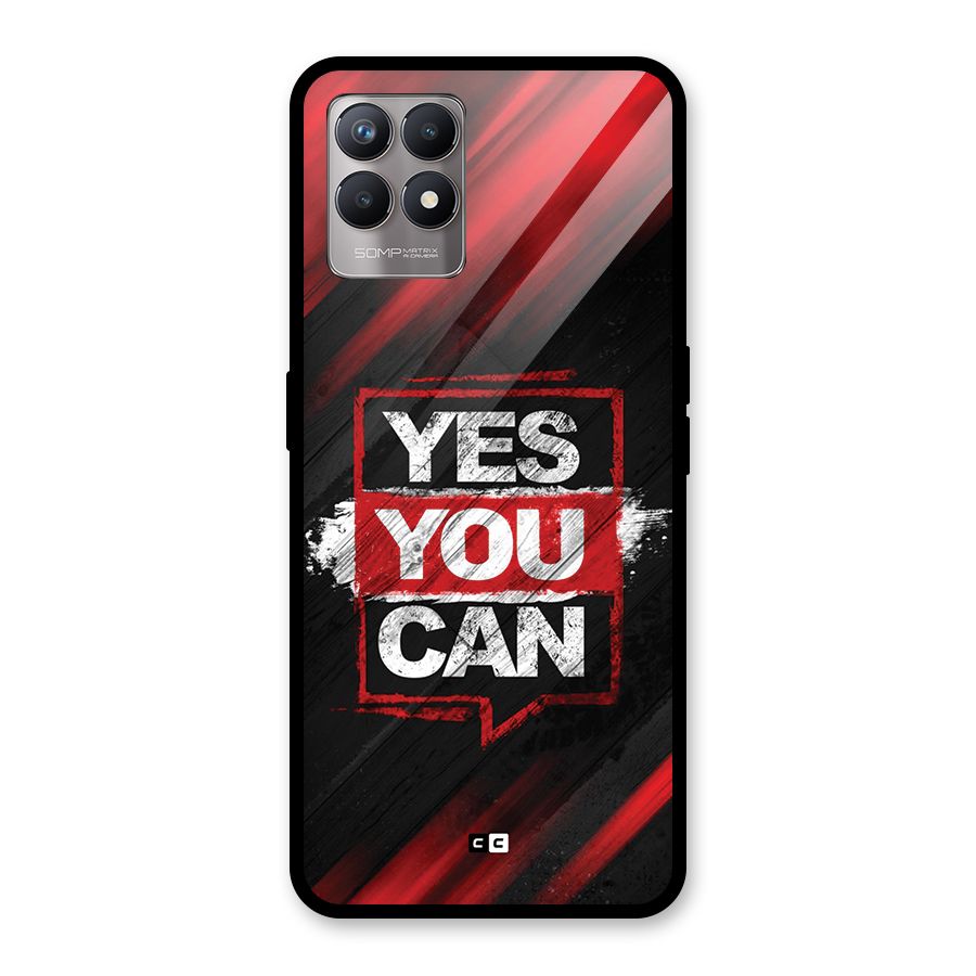 Stay Motivated Glass Back Case for Realme 8i