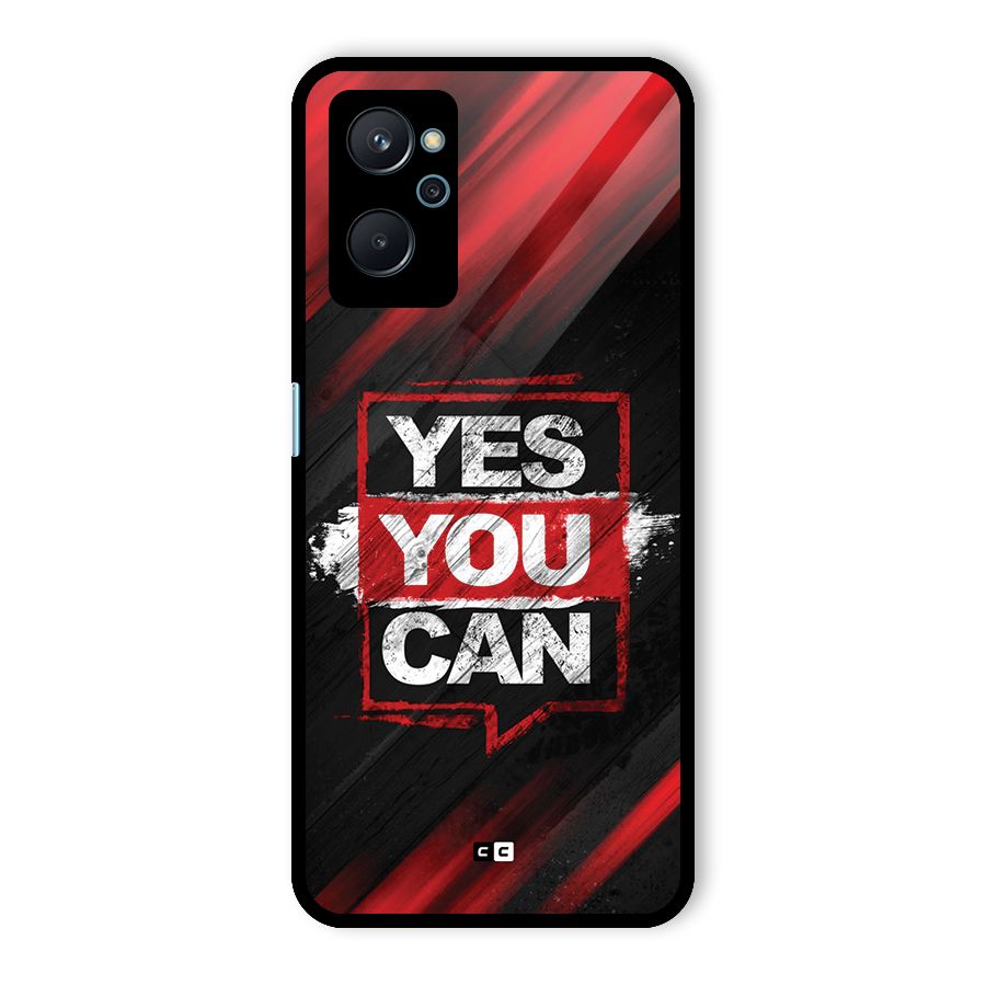 Stay Motivated Glass Back Case for Realme 9i