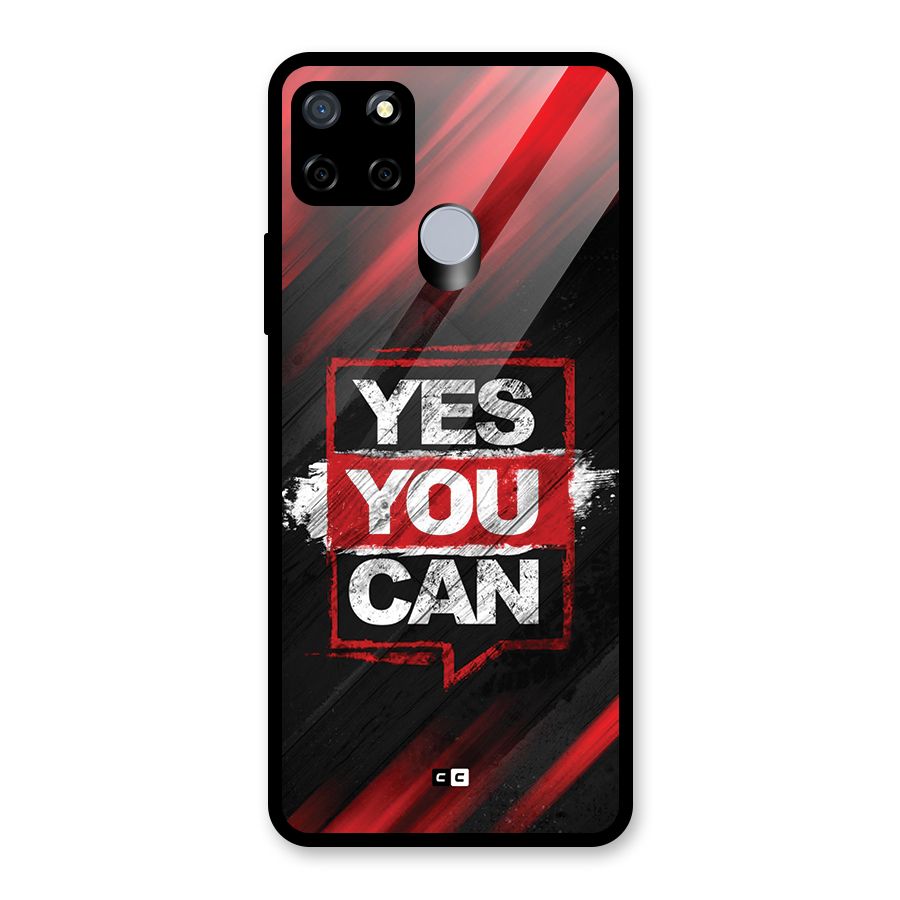 Stay Motivated Glass Back Case for Realme Narzo 20
