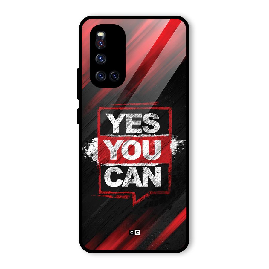 Stay Motivated Glass Back Case for Vivo V19