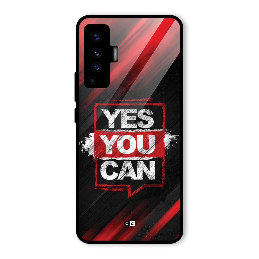 Stay Motivated Glass Back Case for Vivo X50