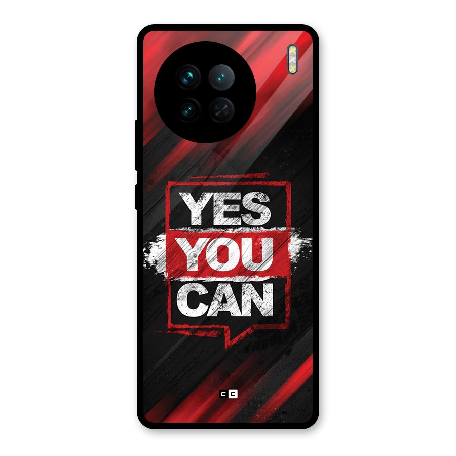 Stay Motivated Glass Back Case for Vivo X90