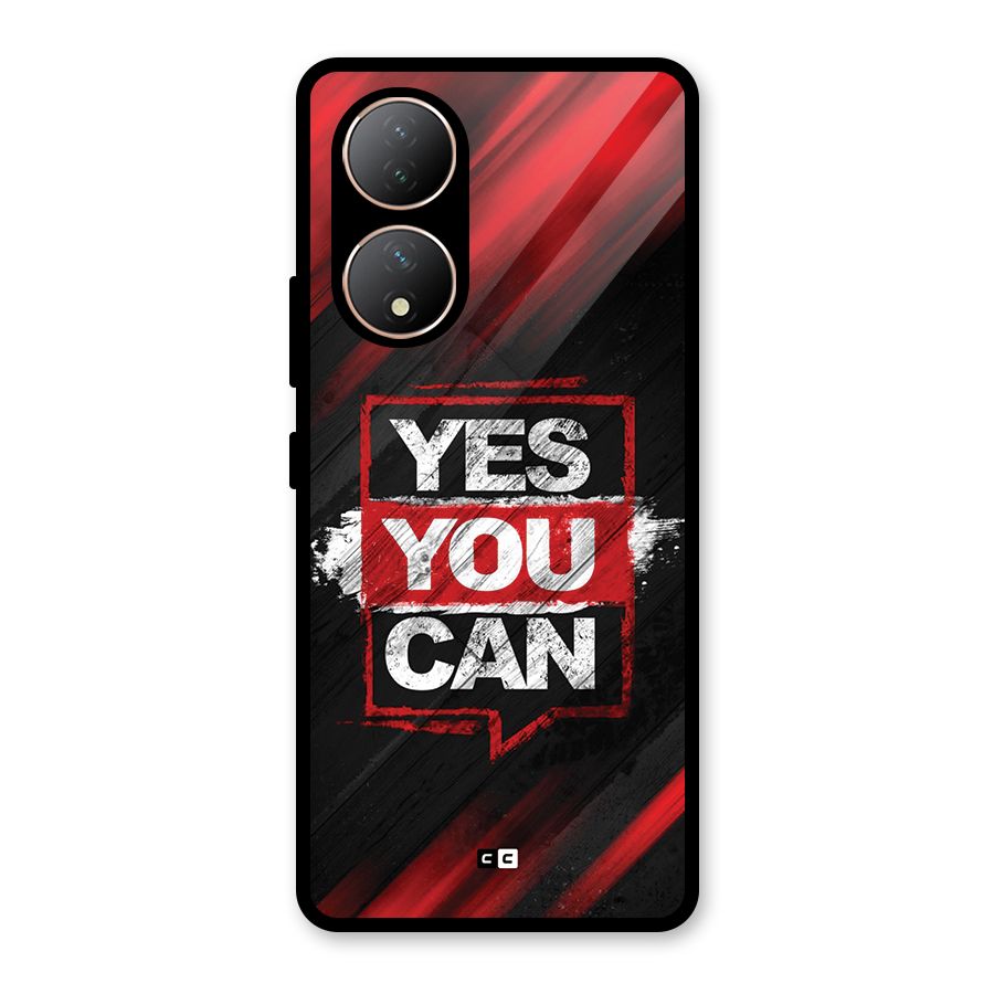 Stay Motivated Glass Back Case for Vivo Y100A