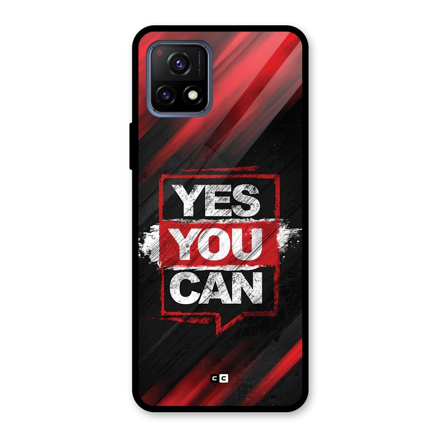 Stay Motivated Glass Back Case for Vivo Y72 5G