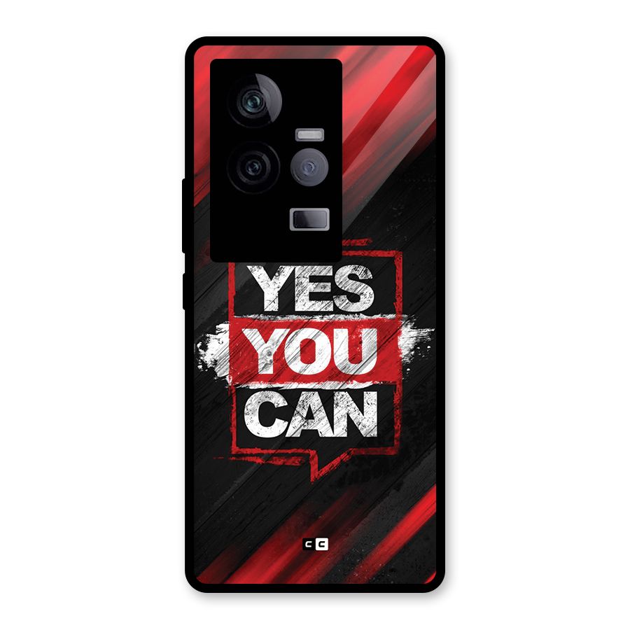 Stay Motivated Glass Back Case for Vivo iQOO 11 5G