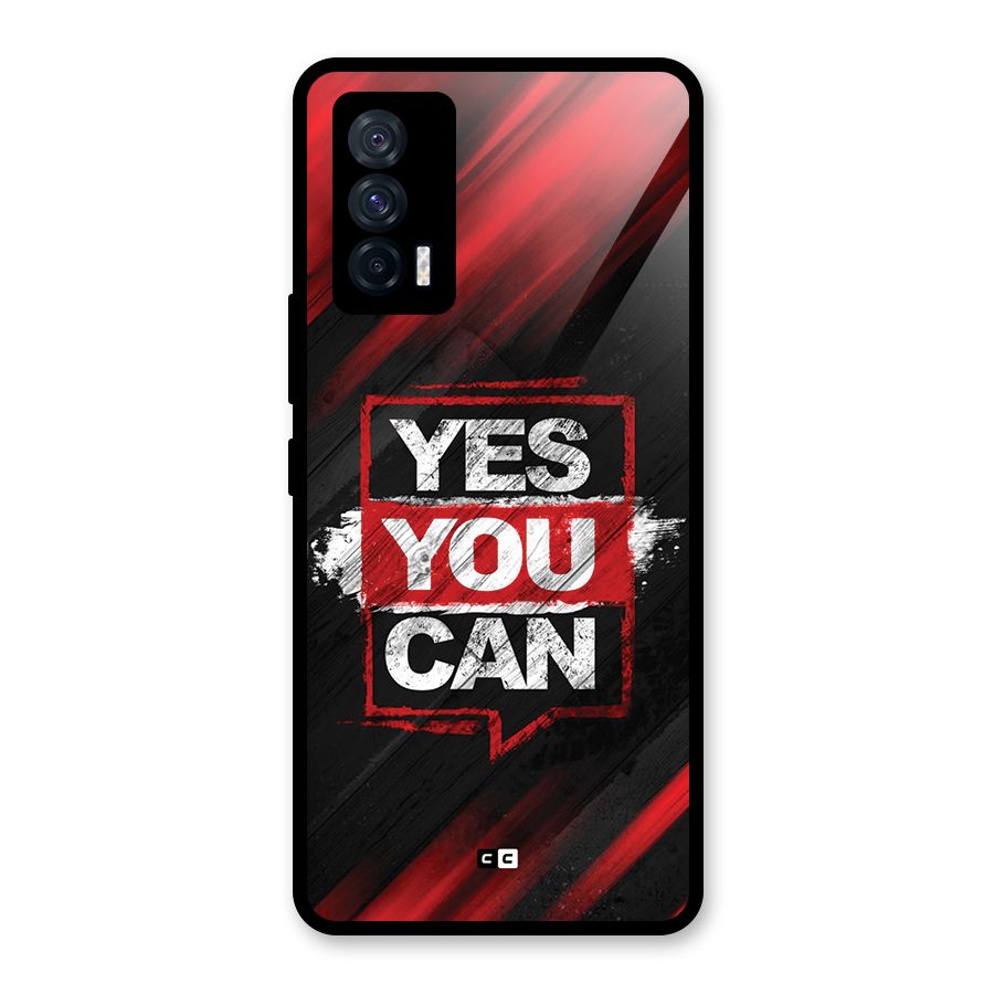 Stay Motivated Glass Back Case for Vivo iQOO 7 5G