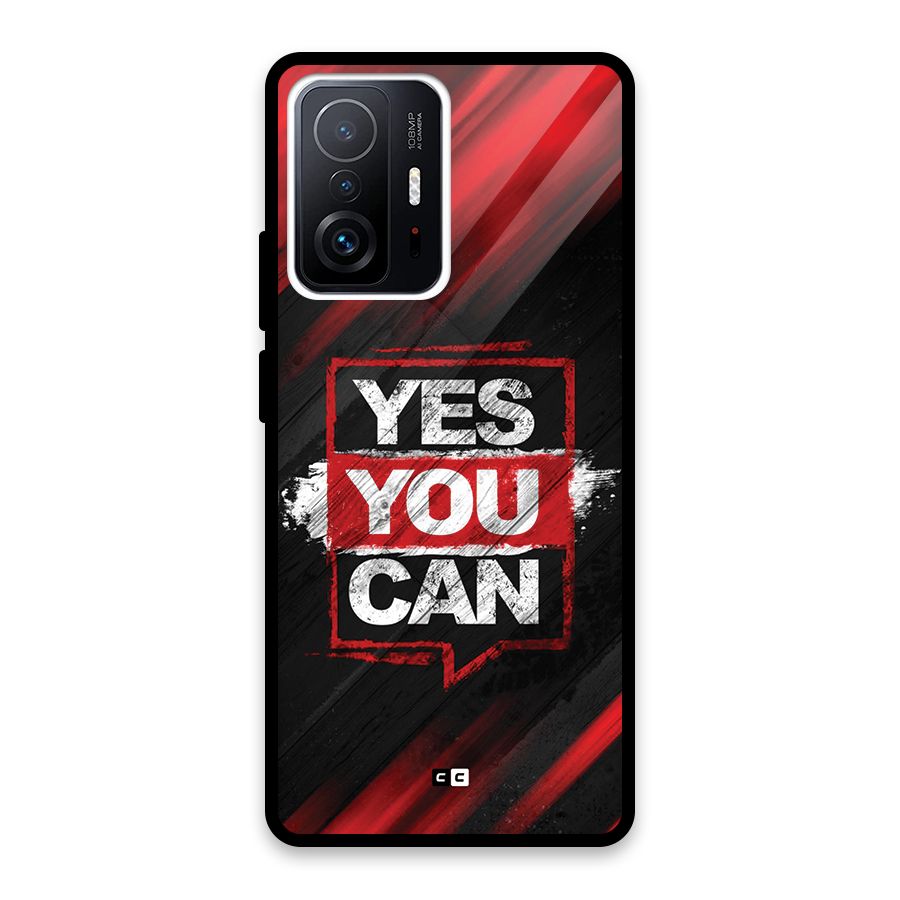 Stay Motivated Glass Back Case for Xiaomi 11T Pro