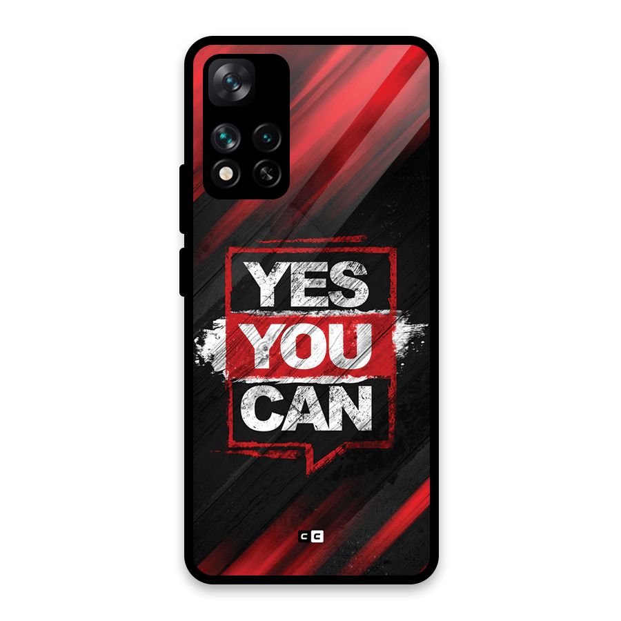 Stay Motivated Glass Back Case for Xiaomi 11i HyperCharge 5G