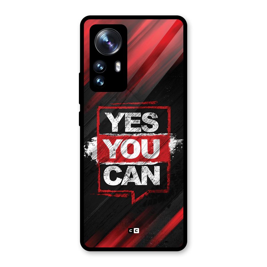 Stay Motivated Glass Back Case for Xiaomi 12 Pro