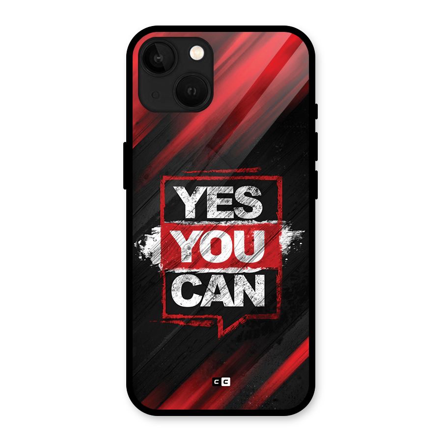 Stay Motivated Glass Back Case for iPhone 13