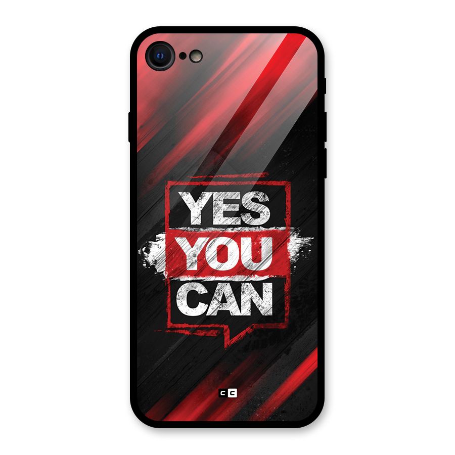 Stay Motivated Glass Back Case for iPhone SE 2022