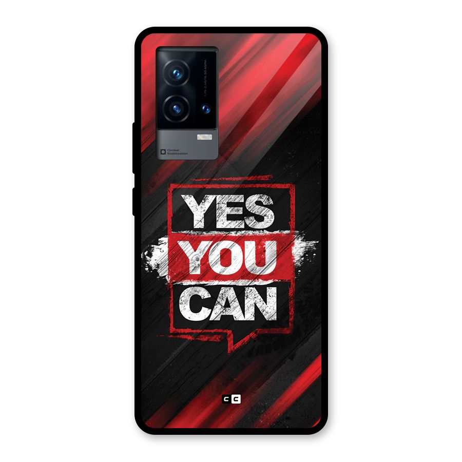 Stay Motivated Glass Back Case for iQOO 9 5G