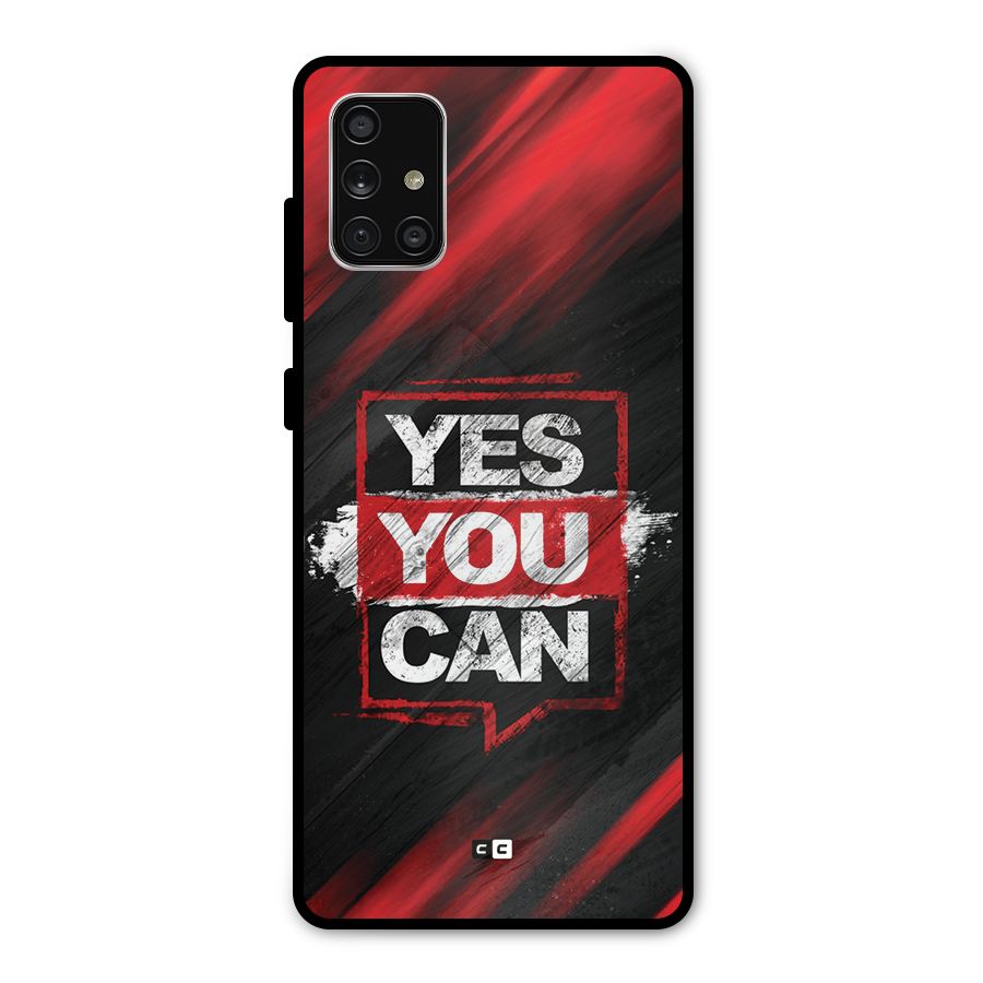Stay Motivated Metal Back Case for Galaxy A71